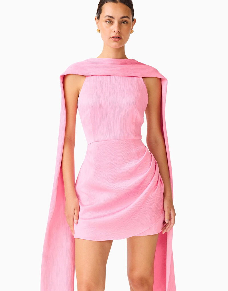 Elliatt Calista Neck Scarf Mini Dress