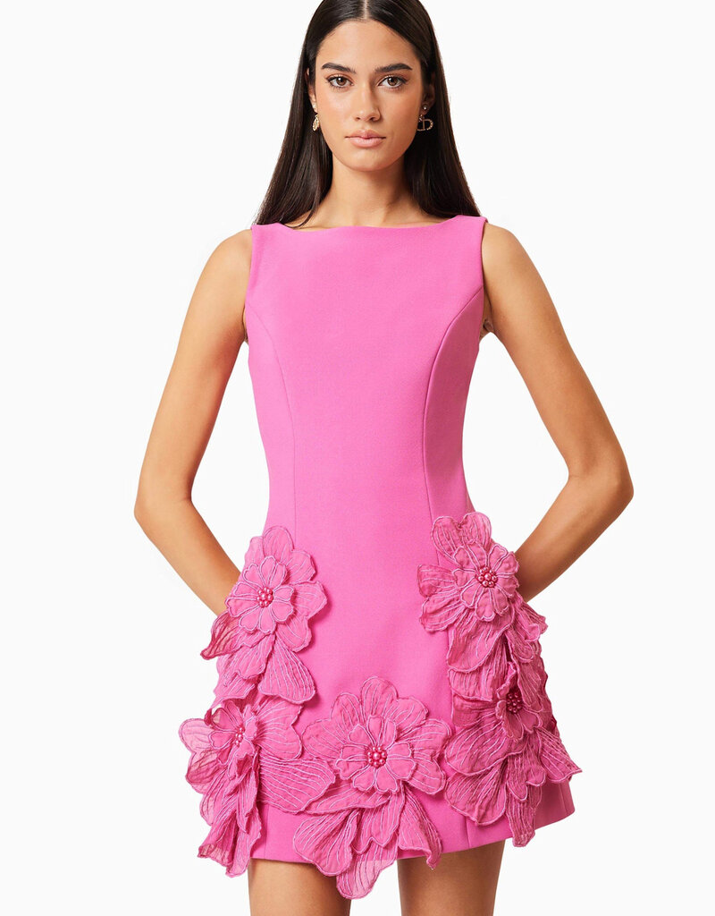 Elliatt Janelle 3D Floral Mini Dress