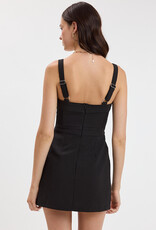 Tailored Side Pocket Mini Dress