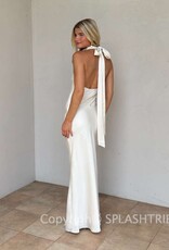 Avery High Neck Halter Maxi Dress