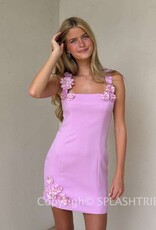 Elliatt Trompe 3D Floral Mini Dress