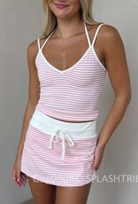 Jania Stripe Skort Mini Skirt