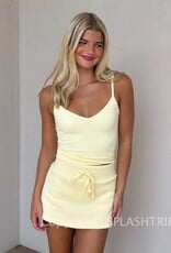 Fleece Mini Skirt