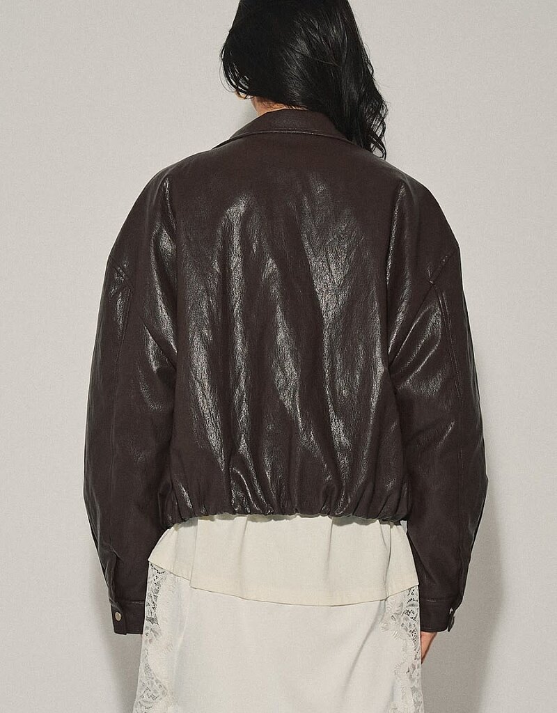 Jordan Bubble Hem Bomber Jacket