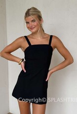 Tailored Side Pocket Mini Dress