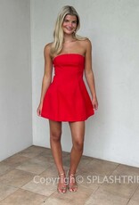 Halle Strapless Mini Dress
