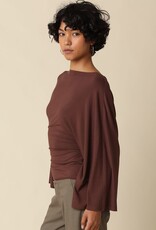Back Tie Dolman Sleeve Top