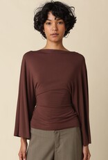 Back Tie Dolman Sleeve Top