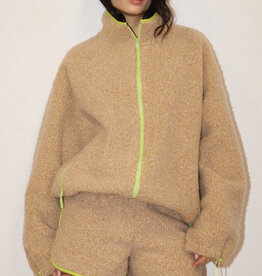 Boucle Zip Jacket