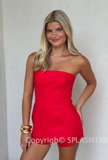 Karlyn Strapless A Line Top