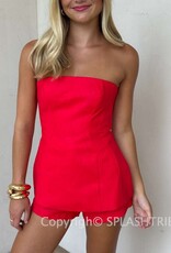Karlyn Strapless A Line Top