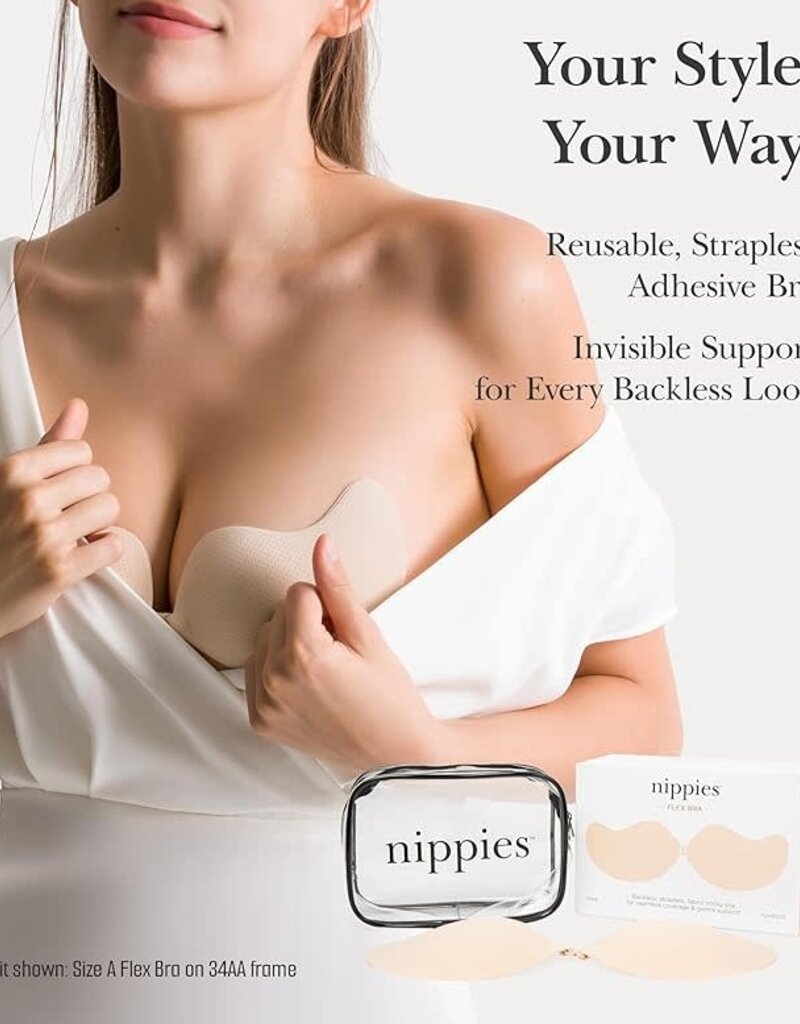Nippies Flex Bra Adhesive Strapless Bra