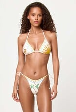 L Space Sonia Beaded Triangle Bikini Top