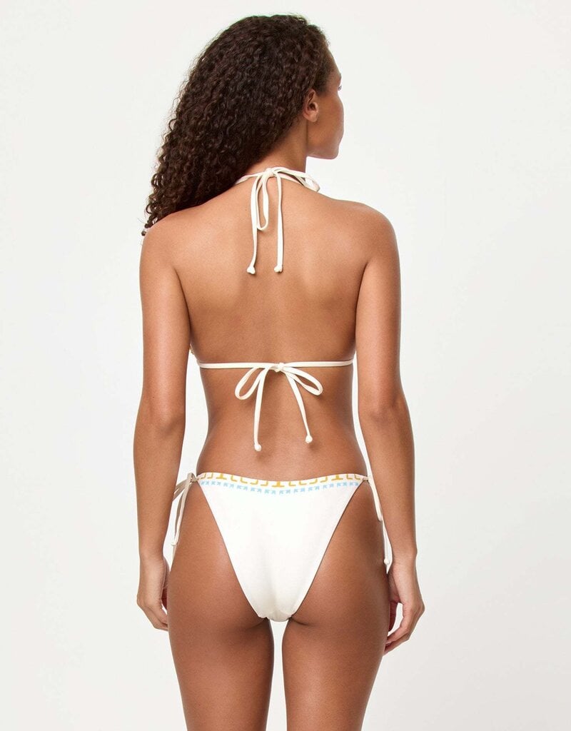 L Space Sonia Beaded Triangle Bikini Top
