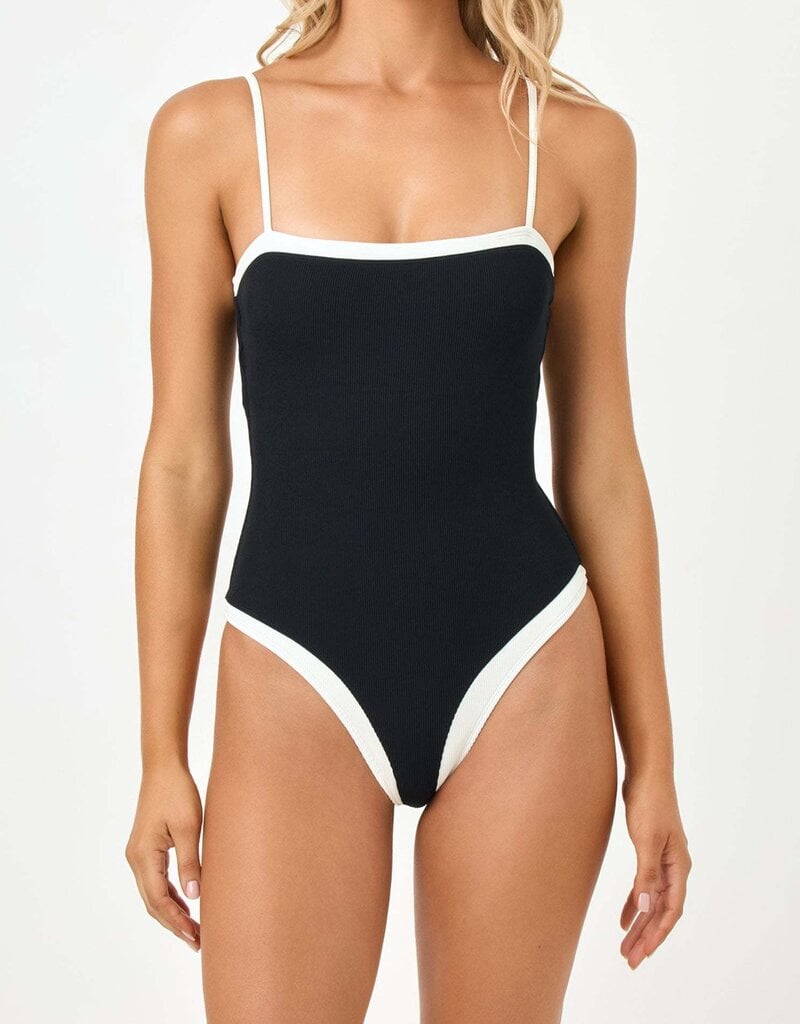 L Space Tess Color Block One Piece Swimsuit Classic