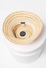 L Space Isadora Hat Natural Stripe