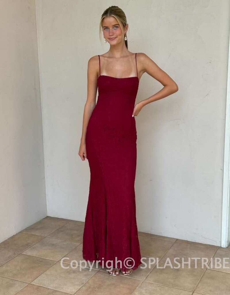 Emme Lace Bodycon Maxi Dress