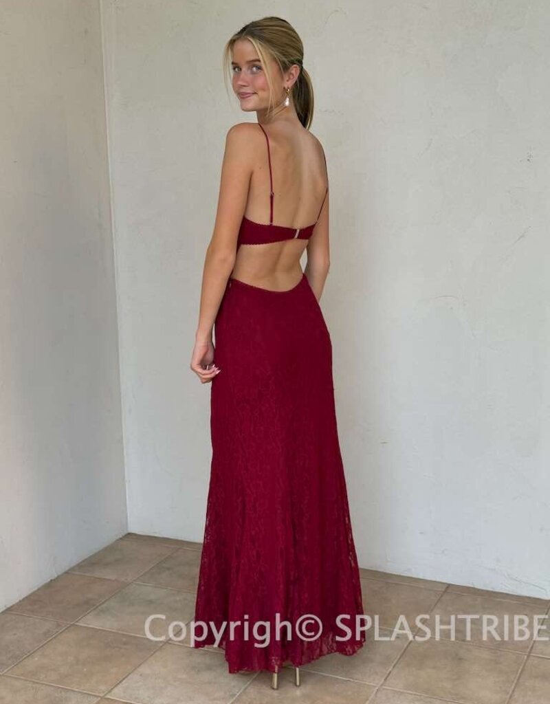 Emme Lace Bodycon Maxi Dress
