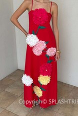Elliatt Buttercup Embroidered Maxi Dress
