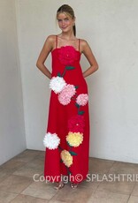 Elliatt Buttercup Embroidered Maxi Dress