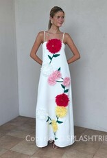 Elliatt Buttercup Embroidered Maxi Dress