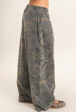 Camouflage Cargo Pocket Pants