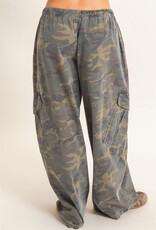 Camouflage Cargo Pocket Pants
