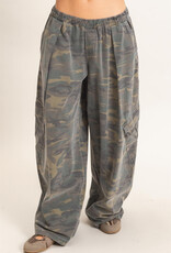 Camouflage Cargo Pocket Pants