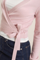 Wrap Knit Long Sleeve Sweater