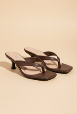 Sagel Thong Strap Kitten Heel