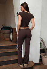 Nylee Soft Span Jersey Yoga Pants