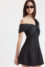 Gordon Asymmetrical Off Shoulder Mini Dress