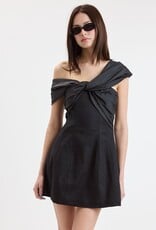 Gordon Asymmetrical Off Shoulder Mini Dress
