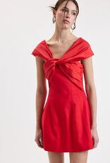 Gordon Asymmetrical Off Shoulder Mini Dress