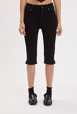 Schaefer Mid Rise Side Slit Capri Pants