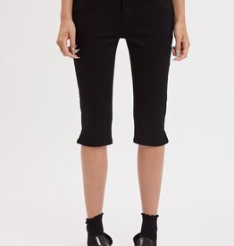 Schaefer Mid Rise Side Slit Capri Pants