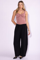 Gwen Barrel Leg Fleece Sweatpants
