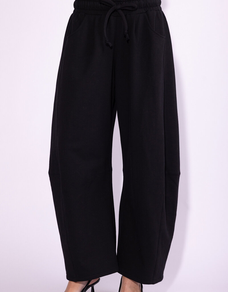 Gwen Barrel Leg Fleece Sweatpants