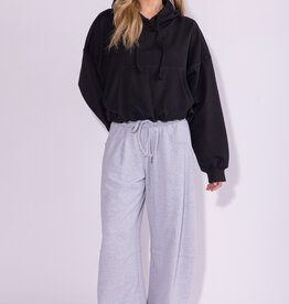 Gwen Barrel Leg Fleece Sweatpants