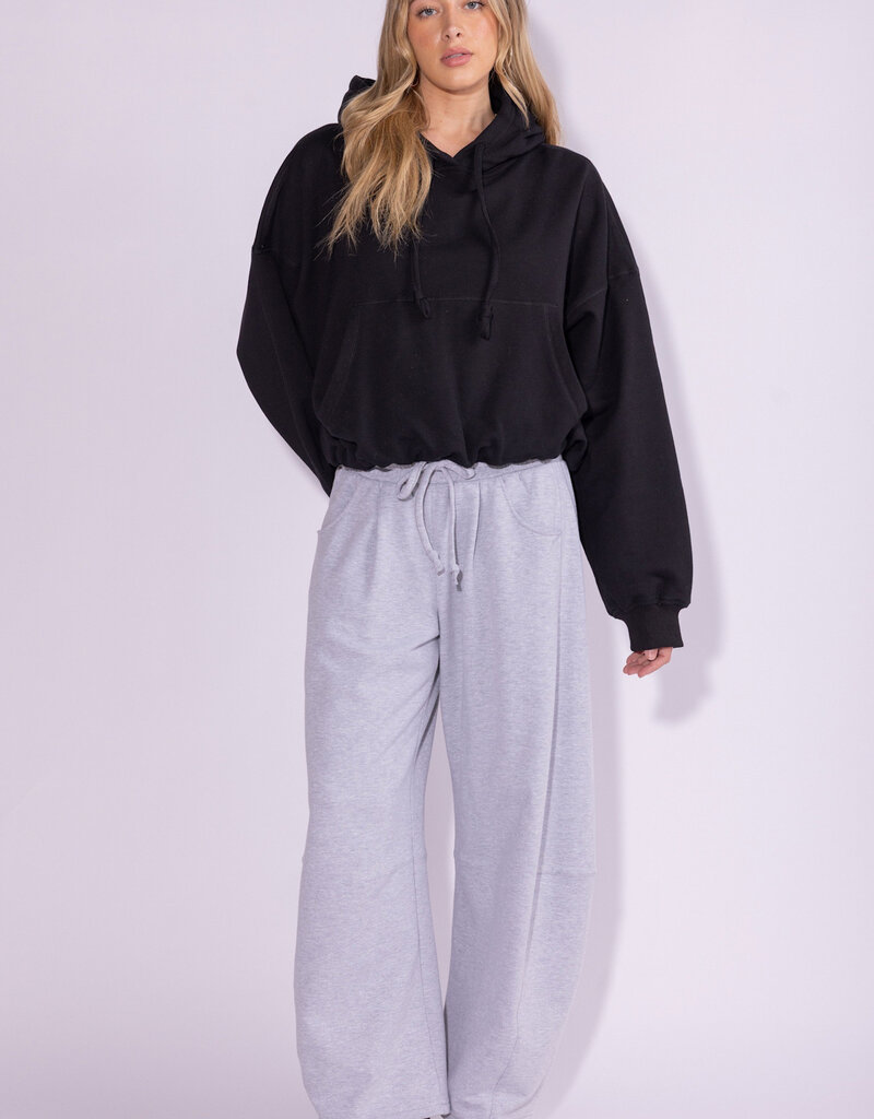 Gwen Barrel Leg Fleece Sweatpants