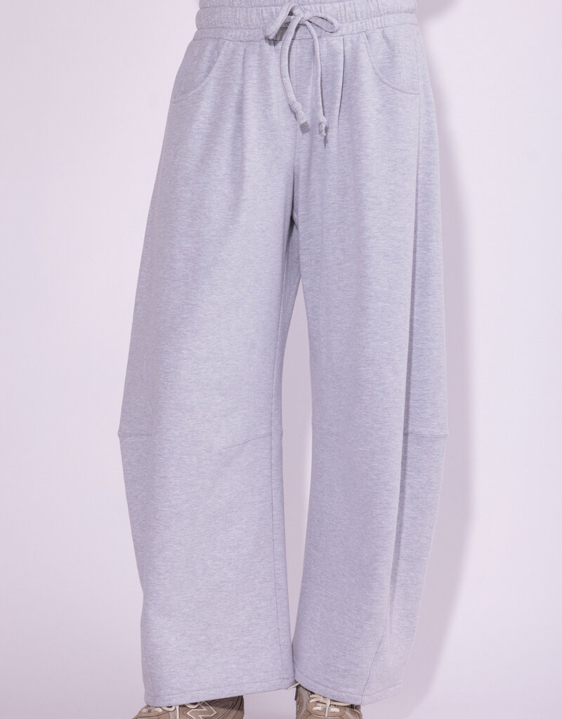 Gwen Barrel Leg Fleece Sweatpants