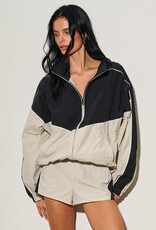 Frankie Color Block Windbreaker Jacket