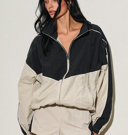 Frankie Color Block Windbreaker Jacket