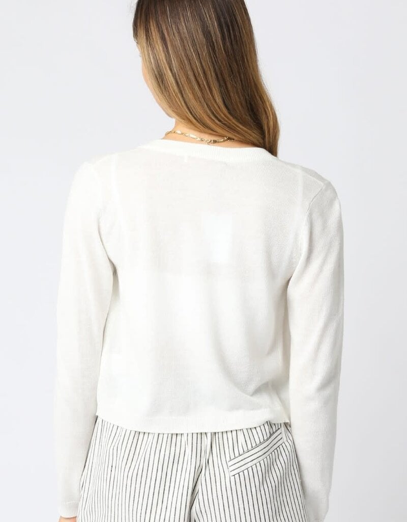 Gianna Cropped Cardigan Sweater