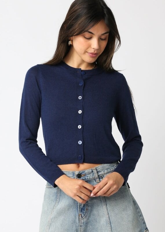 Gianna Cropped Cardigan Sweater