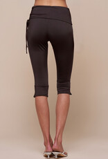 Carmody Drawstring Fold Over Capri Pants