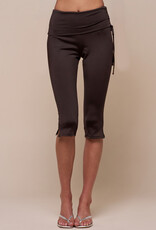Carmody Drawstring Fold Over Capri Pants