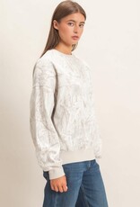 Tree Camouflage Fleece Crewneck Sweatshirt