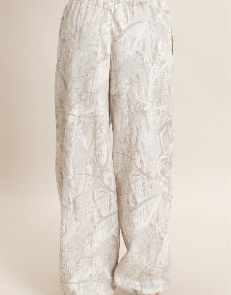Tree Camouflage Fleece Jogger Sweatpants