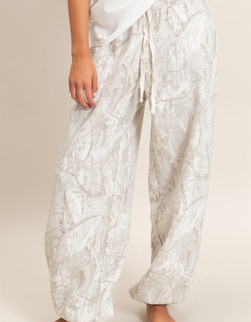 Tree Camouflage Fleece Jogger Sweatpants